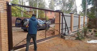 Купить услугу монтаж ворот Тюмень, цена от 2609 руб.