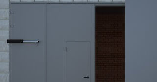 Купить противопожарные ворота под ключ Тюмень, цена от 5896 руб.