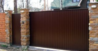 Купить откатные ворота консольные Тюмень, цена от 2818 руб.