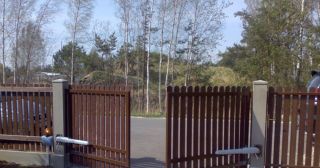 Купить распашные ворота из штакетника Тюмень, цена от 2766 руб.