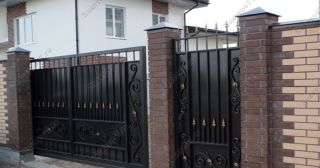 Купить распашные ворота кованные Тюмень, цена от 4852 руб.